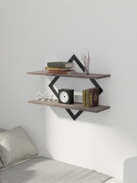 Полка Макс Стайл ПнР-400-2-1 навесная