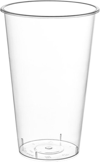 Набор одноразовых стаканов Паксервис Bubble Tea 500мл d90мм / 288849 - фото