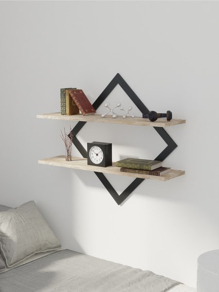 Полка Макс Стайл ПнР-500-2-1 навесная