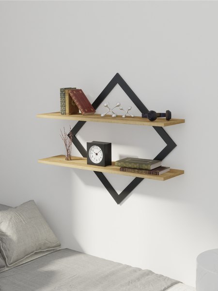 Полка Макс Стайл ПнР-500-2-1 навесная