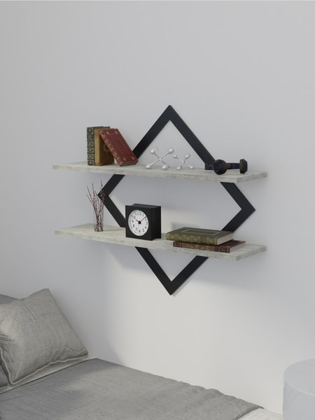 Полка Макс Стайл ПнР-500-2-1 навесная