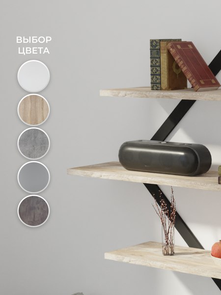 Полка Макс Стайл ПнР-600-3-1 навесная