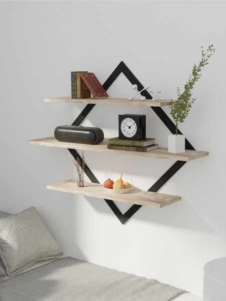 Полка Макс Стайл ПнР-600-3-1 навесная