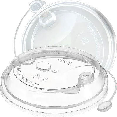 Набор крышек для стаканов Паксервис Hide d90мм / 288538 - фото