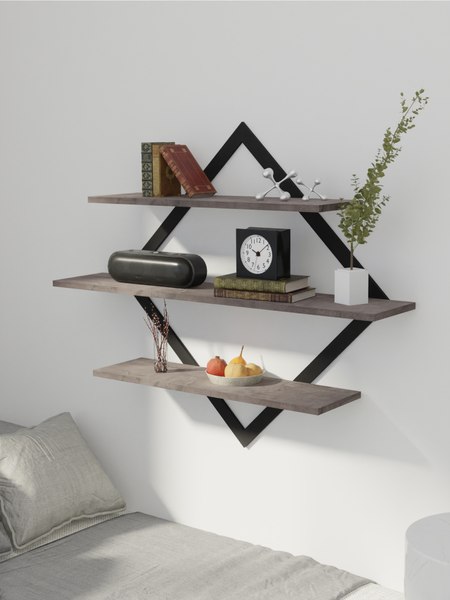 Полка Макс Стайл ПнР-600-3-1 навесная