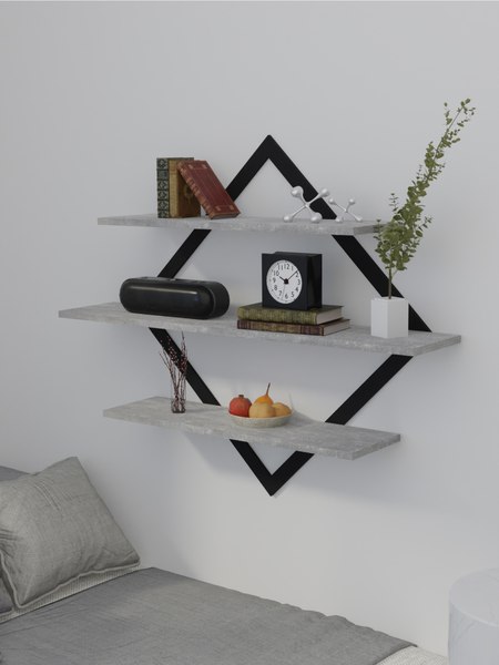 Полка Макс Стайл ПнР-600-3-1 навесная