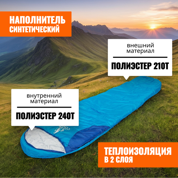 Спальный мешок Coyote Baring ZC-SB022