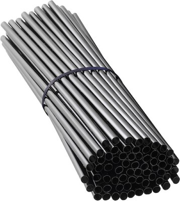 Набор одноразовых трубочек Паксервис Прямая 240мм / 286753 - фото