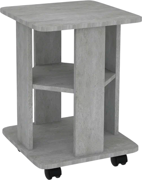 Журнальный столик МДК Лира 2 ЖС1-2ЦР 39.5x48x39.5 - фото