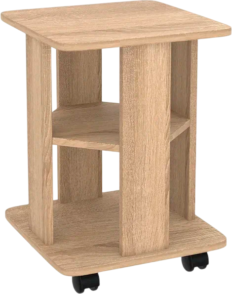 Журнальный столик МДК Лира 2 ЖС1-2ДСР 39.5x48x39.5 - фото