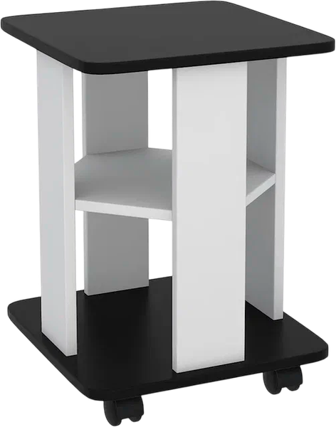 Журнальный столик МДК Лира 2 ЖС1-2ЧБР 39.5x48x39.5 - фото