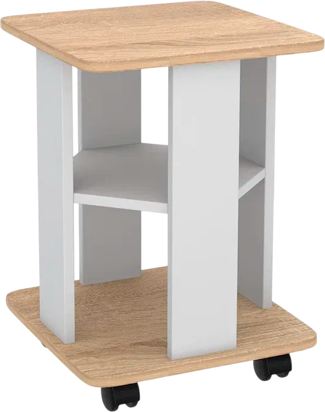 Журнальный столик МДК Лира 2 ЖС1-2БДСР 39.5x48x39.5 - фото