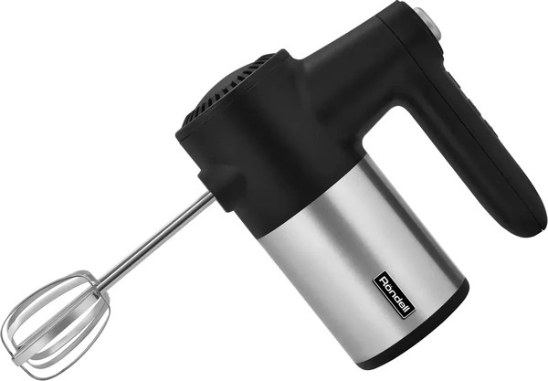 Миксер ручной Rondell RDE-1354 (черный/серебристый) - фото