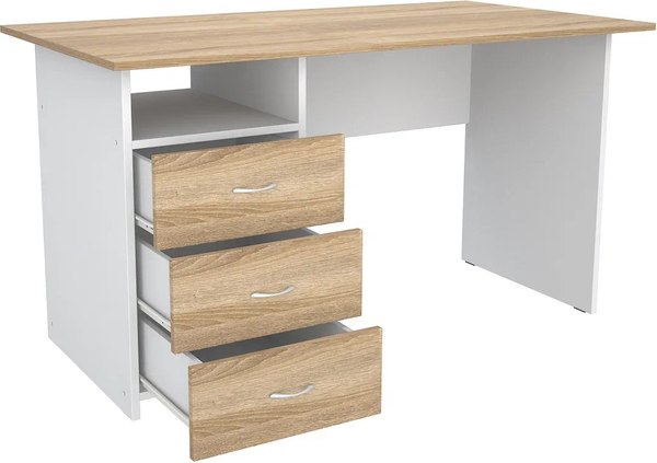 Письменный стол МДК СТК18БДСР с тумбой 1400x700x750 - фото