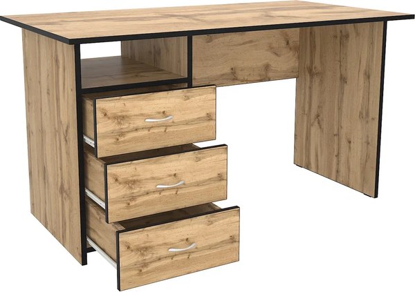 Письменный стол МДК СТК18ДВР с тумбой 1400x700x750 - фото