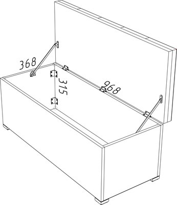 Банкетка Mio Tesoro Соната