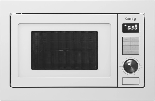 Микроволновая печь Domfy DM2540BW WG (белый) - фото