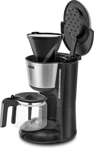 Капельная кофеварка Rondell RDE-1100 (серебристый/черный)