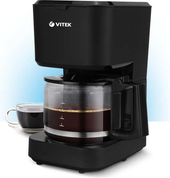 Капельная кофеварка Vitek VT-8386 (черный)