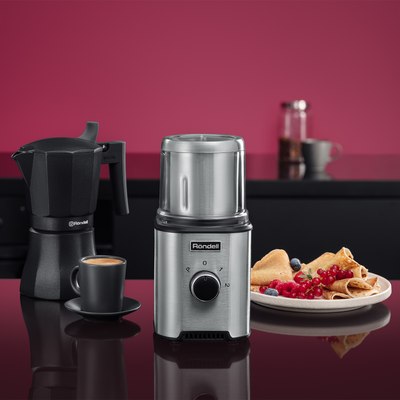 Кофемолка Rondell RDE-1150 (серебристый)