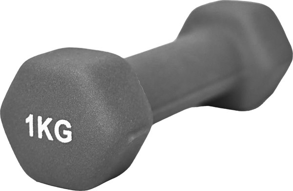 Гантель UNIX Fit Неопреновая / DBNEO1GY - фото