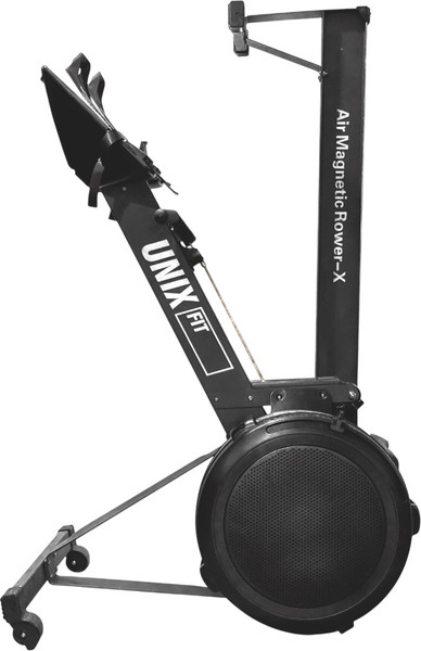 Гребной тренажер UNIX Fit Pro Air Magnetic Rower-X / RMAMRXB (черный)