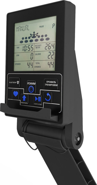 Гребной тренажер UNIX Fit Pro Air Magnetic Rower-X / RMAMRXB (черный)