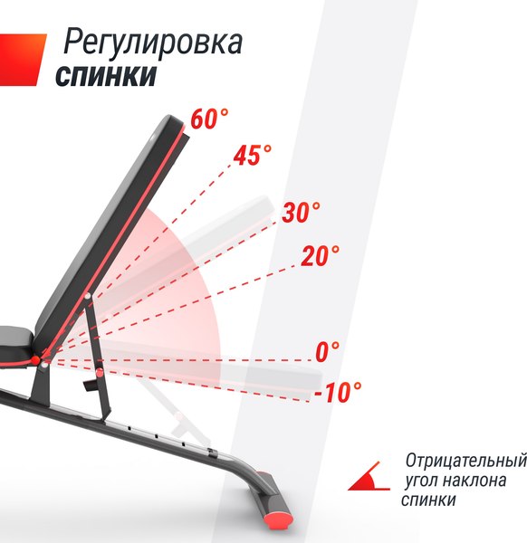 Скамья многофункциональная UNIX Fit Bench 140 / BSBN140