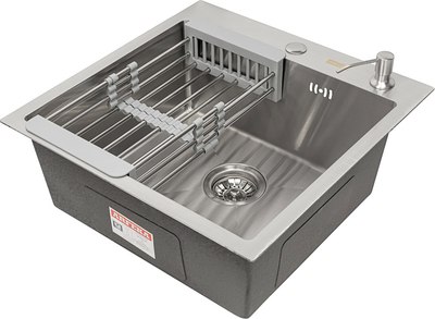 Мойка кухонная Arfeka AF 55x50.5+CL AR+DS AR - фото