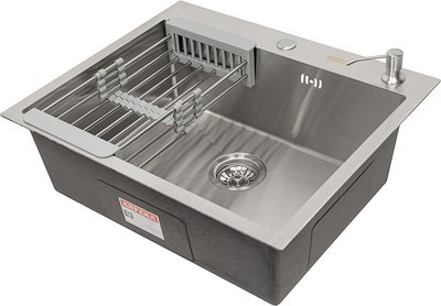 Мойка кухонная Arfeka AF 60x50.5+CL AR+DS AR - фото