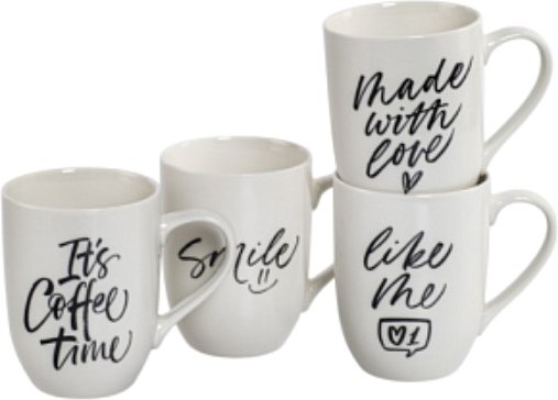 Набор кружек Domenik Quotes DMS009 - фото