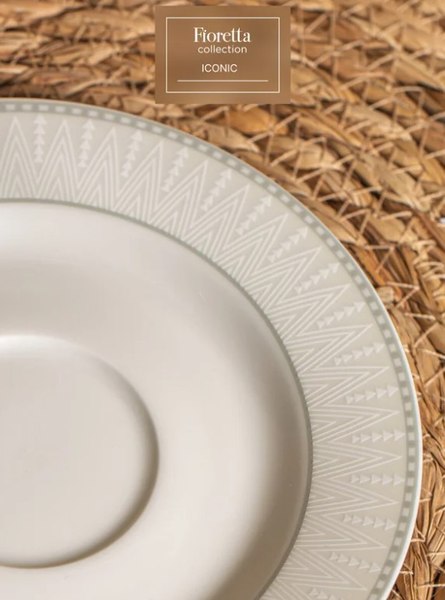 Чашка с блюдцем Fioretta Iconic TDS695