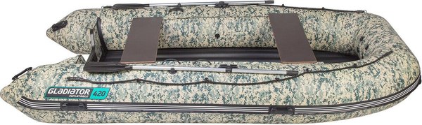 Надувная лодка GLADIATOR E420S