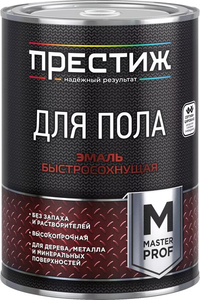 Эмаль ПРЕСТИЖ Для пола акриловая - фото