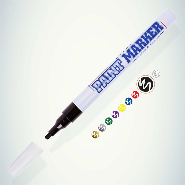 Маркер-краска MunHwa Slim 2мм / 08-7401