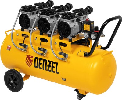 Воздушный компрессор Denzel Безмаслянный DLS 1800/100 / 58028