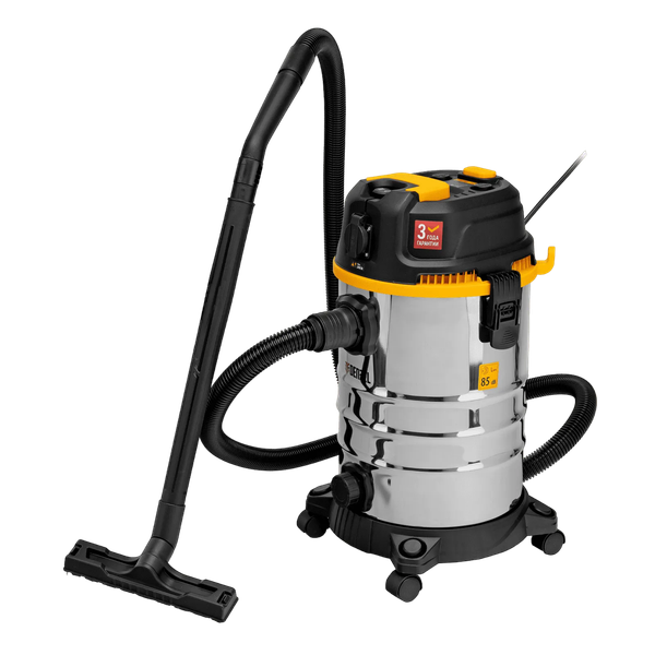 Профессиональный пылесос Denzel Строительный RVC30 / 28203 - фото