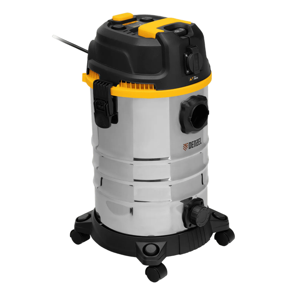 Профессиональный пылесос Denzel Строительный RVC30 / 28203