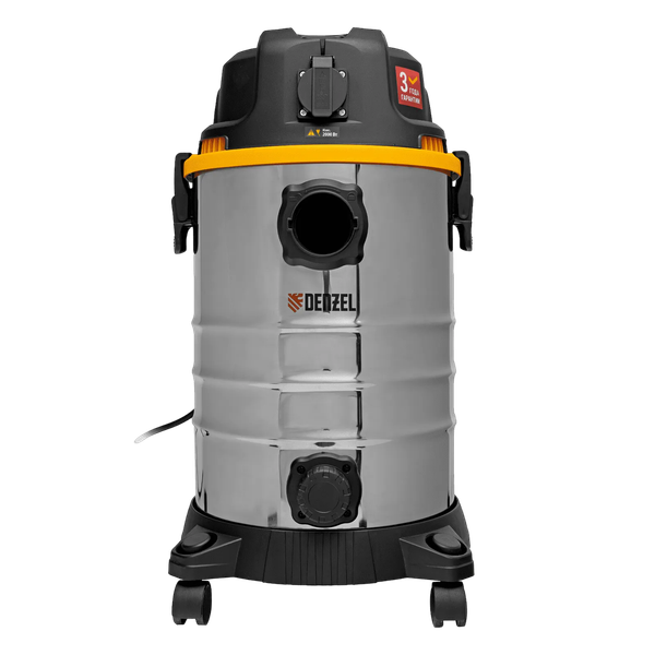 Профессиональный пылесос Denzel Строительный RVC30 / 28203