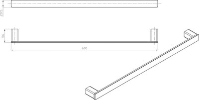 Держатель для полотенца Raglo R301.01.03