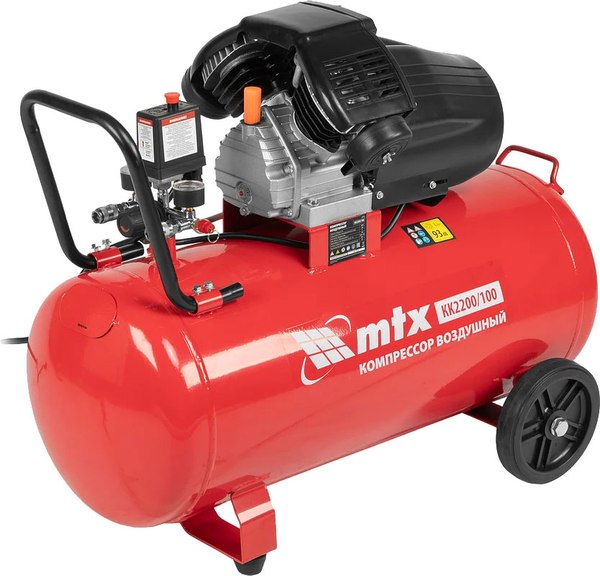 Воздушный компрессор MTX КК-2200/100 / 58033 - фото