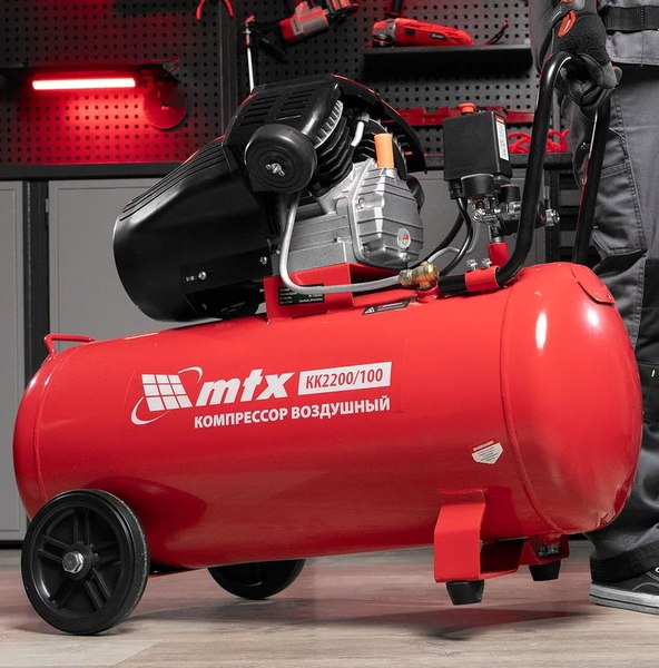 Воздушный компрессор MTX КК-2200/100 / 58033