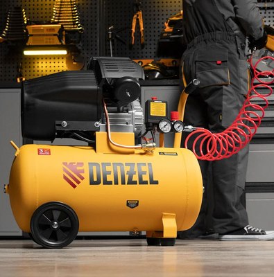 Воздушный компрессор Denzel DCV1800/50 / 58168