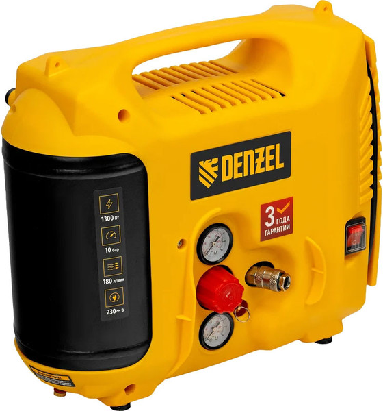 Воздушный компрессор Denzel DL1300 / 58011 - фото