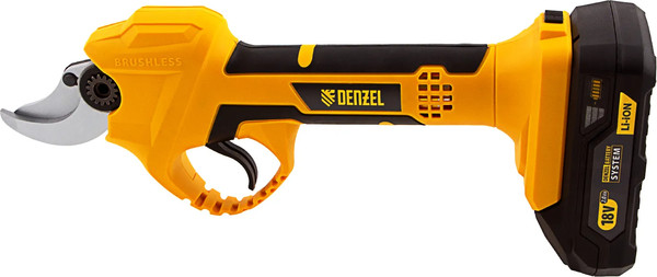 Секатор аккумуляторный Denzel CP-30 / 59435