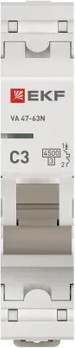 Выключатель автоматический EKF PROxima ВА 47-63N / M634103C