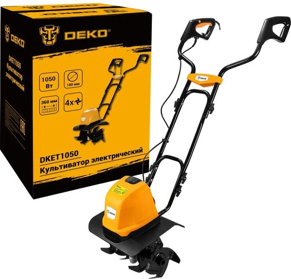 Миникультиватор электрический Deko DKET1050 / 083-2035