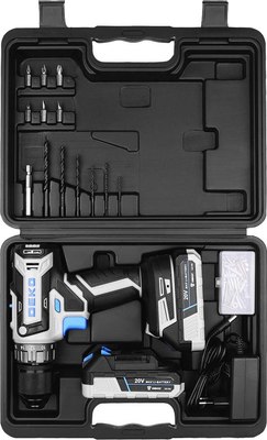 Аккумуляторная дрель-шуруповерт Deko DKCD20-Li SET1 / 083-1117