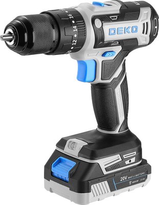 Аккумуляторная дрель-шуруповерт Deko DKCID20FU-Li / 083-1119