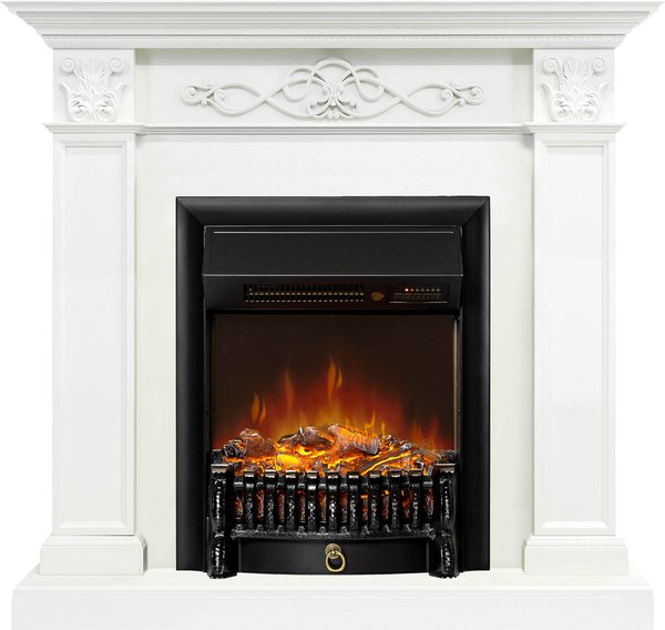 Каминокомплект Смолком Verona STD-ASP Fobos FX M Black RC - фото